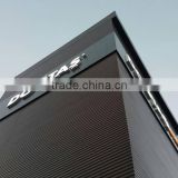 Outdoor painted aluminum panels