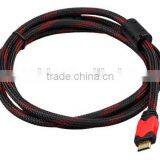 Goldden Plated Mini HDMI Cable High Speed Braid Jacket With Ferrite Cores thumbnail-1