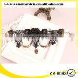 Flower Handmade Gold Shoe Lace Foot Chain thumbnail-4