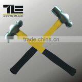 Professional Aluminum Alloy Tube Ball Pein Hammer With Fiber+TPR Handle
