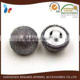Covered Metal Shank Button for Shirts