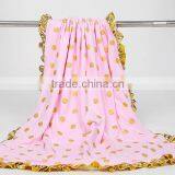 2016 Newborn Baby Muslin Swaddle Blanket 100% Organic Cotton Tartan Blanket thumbnail-3