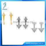 Sterling Silver Front and Back Fashion Earrings 2016 thumbnail-1