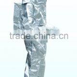 Five Layer Protective Mateial Heat Insulation Resistant Aluminized Suit for Firefighting Rescue thumbnail-1