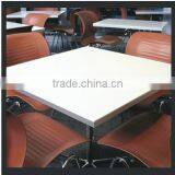 Acrylic Soid Surface Restaurant Dining Tables and Chairs ,fast Food Table,artificial Stone Tables thumbnail-4