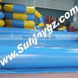 2016 Hot Sale Customized Inflatable Rectangular Swimming Pool thumbnail-3