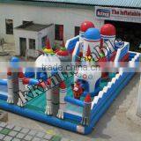 Large Kids Inflatable Fun City For Amusement Park Rental thumbnail-1