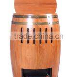 Wood Wine Cooler Cabinet Unique Barrel Wine Coolers for Restaurant thumbnail-3