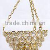 Gold Crystal Votive T-light Holder thumbnail-1