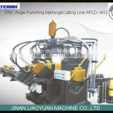 High Quality !cnc Angle Punching,Markin&;cutting Line APLD-1412 thumbnail-1