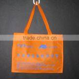 Orange Colour Customized Shopping Bag , Custom Size Could be Available thumbnail-1