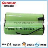 Super Power 2.4V Nimh Battery Pack aa 1100mah thumbnail-3