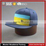 Custom High Quality 5- Panel Cotton Twill Snapback Hat With Woven Badge thumbnail-1