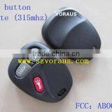 New Key FCC:ABO GC 3 Button Remote (315mhz)
