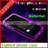 Innovative Design TPU Silicone Fashionable Colorful Led Phone Cover for IPhone thumbnail-6
