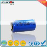 3V non-rechargeable battery 1300mAh 3V non-rechargeable battery black/white 3.0v lithium battery cr123A