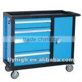 Steel Heavy Tools Trolly With 4 Drawers/ Tools Cabinet