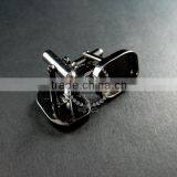 14x19mm Setting Size Steam Punk Watch Movement Gun Black DIY Base Tray French Cufflink Supplies Cuff Link Findings 1500027 thumbnail-2