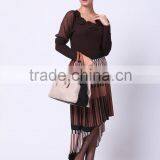 2016 PRETTY STEPS Winter Collections High Quality Fashion Dress Long Sleeve Dress for Woman thumbnail-2