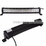 Curved LED Light Bar Waterproof LED Driving Light 22" 120W 4x4 Accessories
