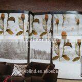 Printed Office Triple Shade Blinds, Home Decorative Shangri-la Blinds thumbnail-1