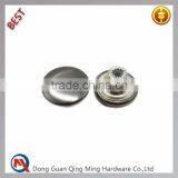 15mm Black Smooth Metal Button For Jean Clothing thumbnail-1