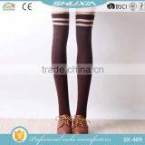 SX-409 Cheap Knee High Socks Young Woman Cute Teen Girl Cartoon Tube Socks Japanese Style Nylon and Silk Foot Sexy Stockings thumbnail-2