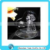 Wedding Acrylic Cake Decor ,clear Acrylic Cake Topper Decoration thumbnail-1