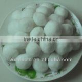 Stufling material filter ball /filter media ball for waste water treatment