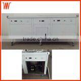 Flat Pan Fried Ice Cream Machine Double Pot