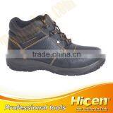 Cow Leather Safety Shoes Double Density PU Sole thumbnail-1