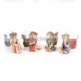 Resin Girl Fairy Figurine for Garden Decor thumbnail-1