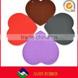 Heart Shapes Silicone Coffee Table Placemat f, Heat Resistant Placemats thumbnail-2