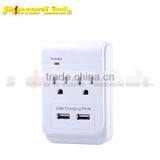 H50009 2 Outlet Surge Protector Wall Tap 2 USB Ports thumbnail-1