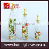 Glass Oil and Vinegar Bottle Kitchenware With Oil Nozzle thumbnail-1