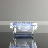 Hi-borosilicate Glass Tiffin Lunch Box With Lock thumbnail-1