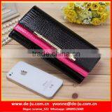 Evening Smart Ladies Contrast Leather Wallet thumbnail-1