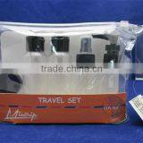 Eco- Friendly Plastic Transparent Travel Bottle Sets for Women Travel Bottle Kit thumbnail-6