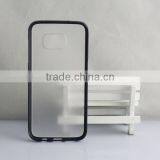 Matte TPU+PC Bottom Creative Blank Phone Case for Samsung s7 Edge thumbnail-4