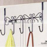 Metal Over The Door Hanging Hooks thumbnail-2