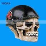 Personalized New Helmet Small Biker Punk Resin Skull Head thumbnail-1