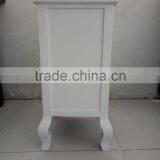 White Three Drawers Wooden Cabinet for Living Room Furnitures thumbnail-4