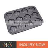12 Cups Carbon Steel Muffin Cake Cups thumbnail-1