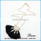 2016 European Foreign Trade Trends Jewelry Gemstone Clavicle Necklace Chain Accessories thumbnail-3