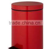 12L Large Red Pedal Trash For Kitchen thumbnail-2