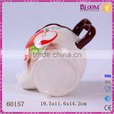 Decal Desgin Home Tableware for Cheap Ceramic Teapot thumbnail-6