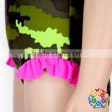 2017 Fashionable Camouflage Print Ruffle Decorated Baby Girls Bikini Swimsuit thumbnail-6