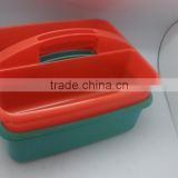 Muti use plastic caddy with handle