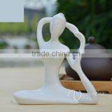 Home Decoration Morden Design Fiberglass Resin Yoga Pose Sculptures Wholesale thumbnail-2