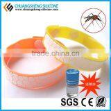 Silicone Rubber Mosquito Repellent Bracelet With Low Price From Professional Factory